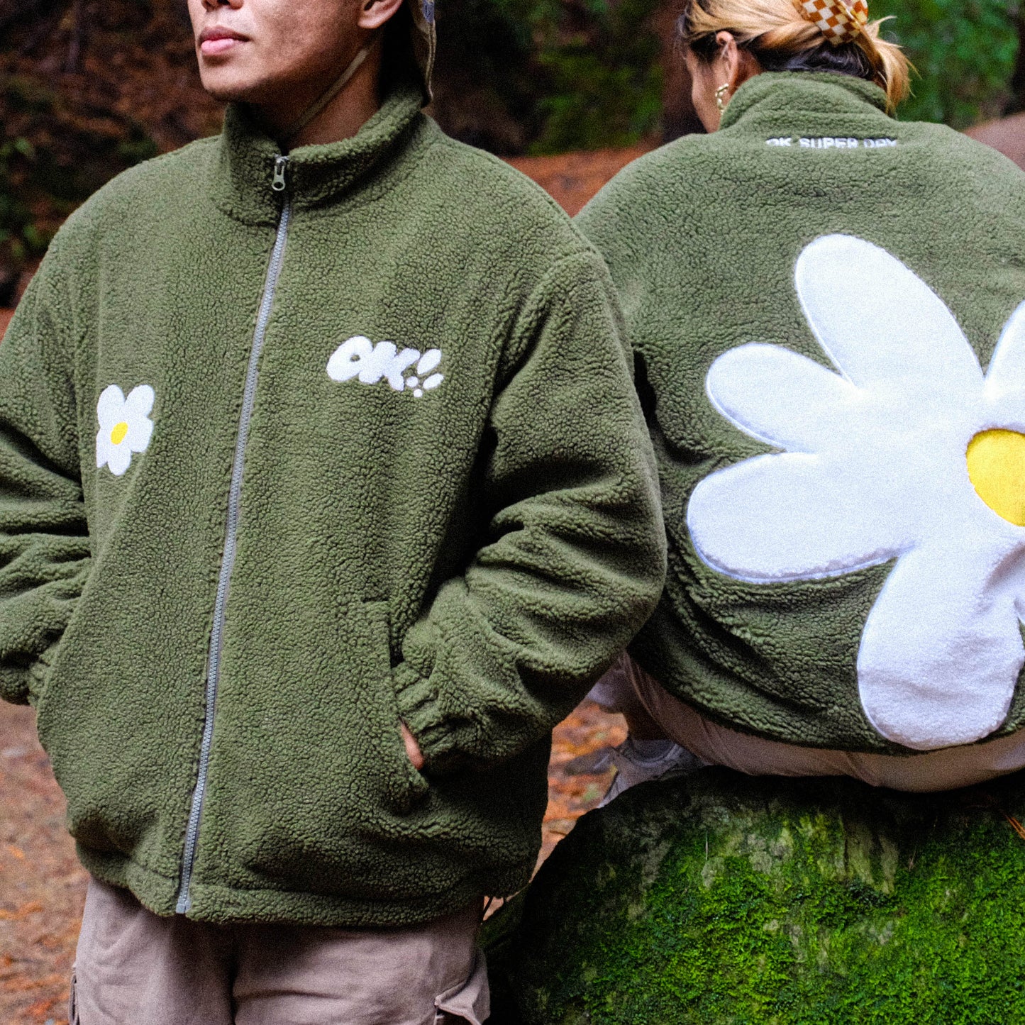 (PRE-ORDER) DAISY MOSS FLEECE