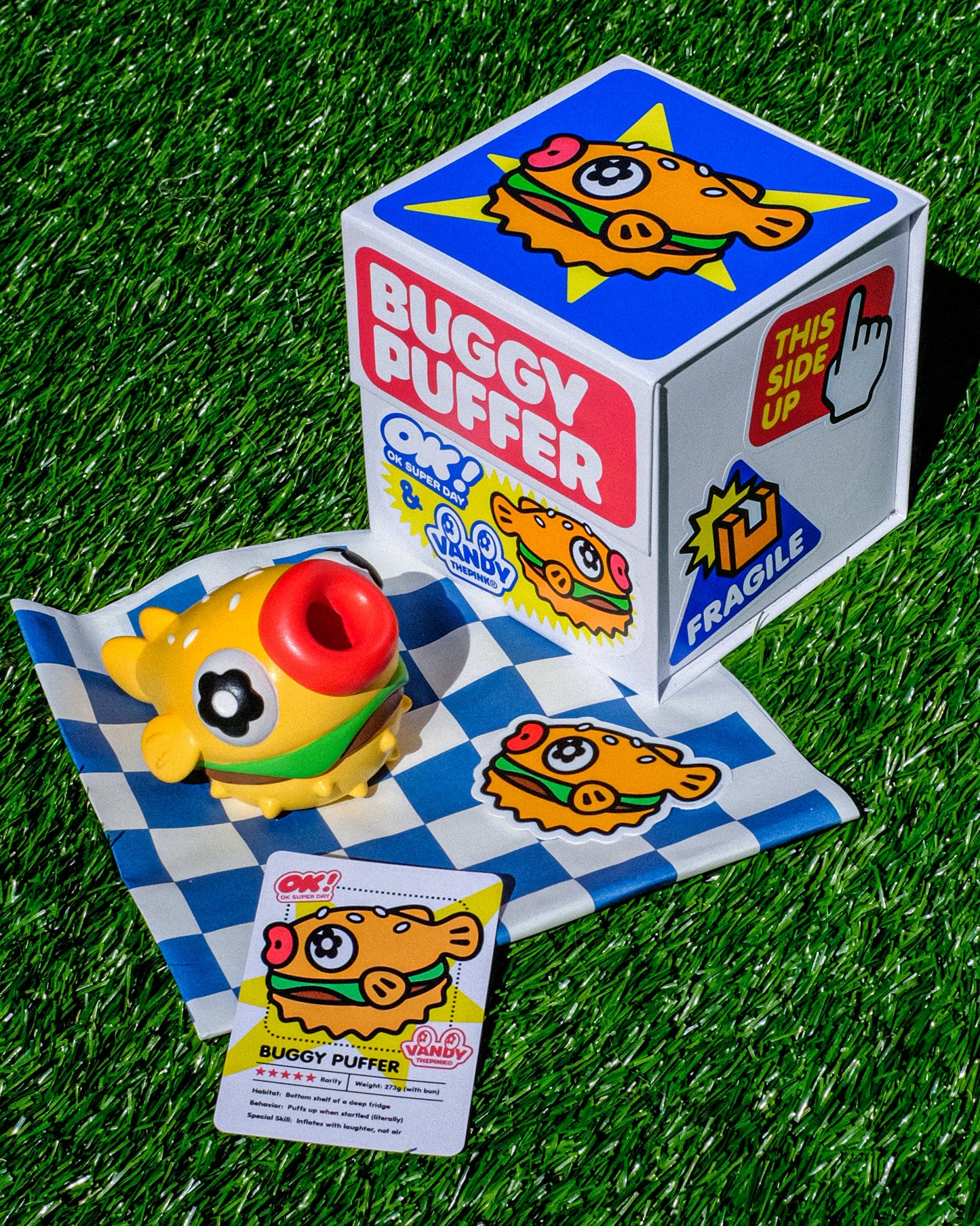 BUGGY PUFFER TOY (VANDYTHEPINK)