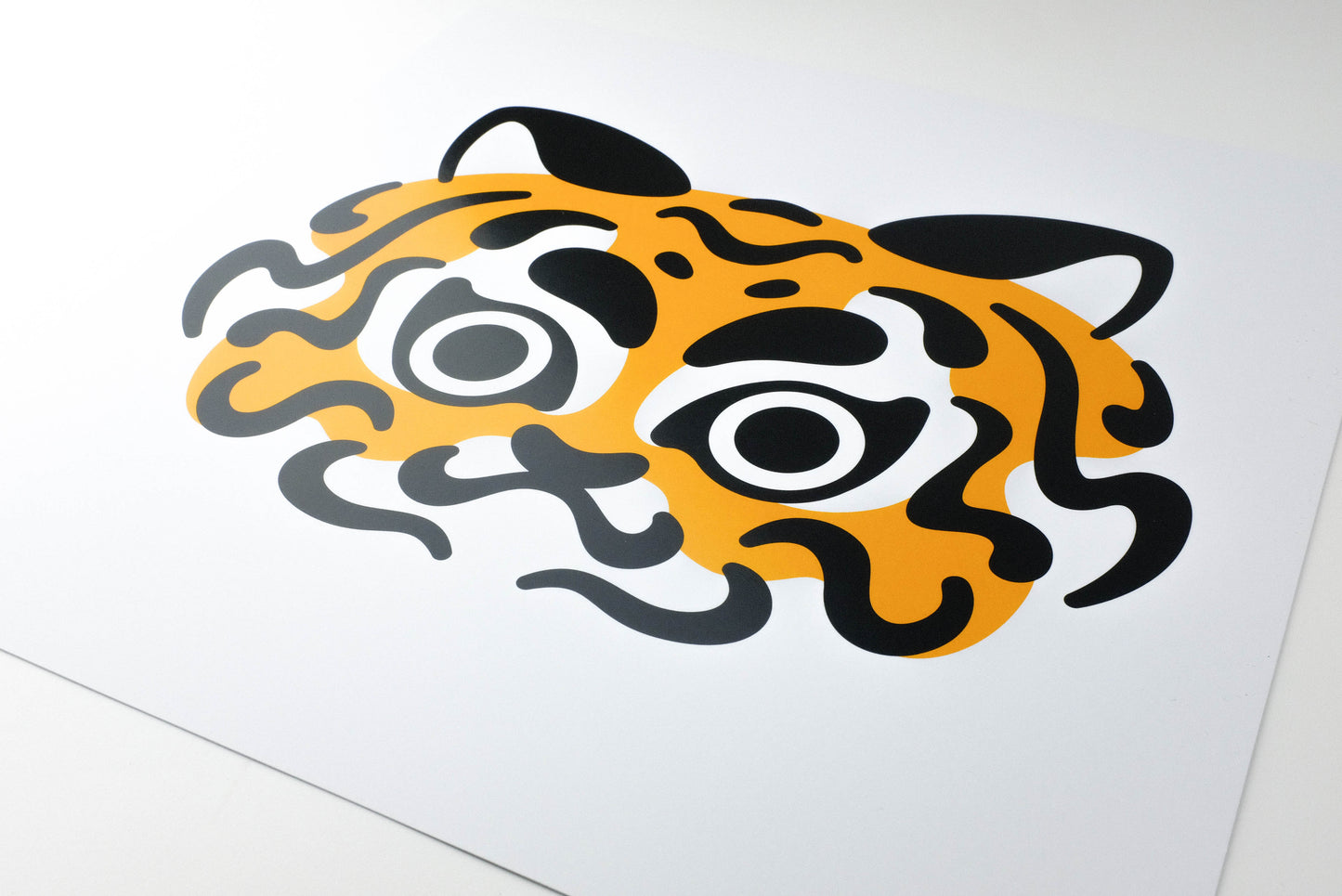 TIGER HEAD — PRINT