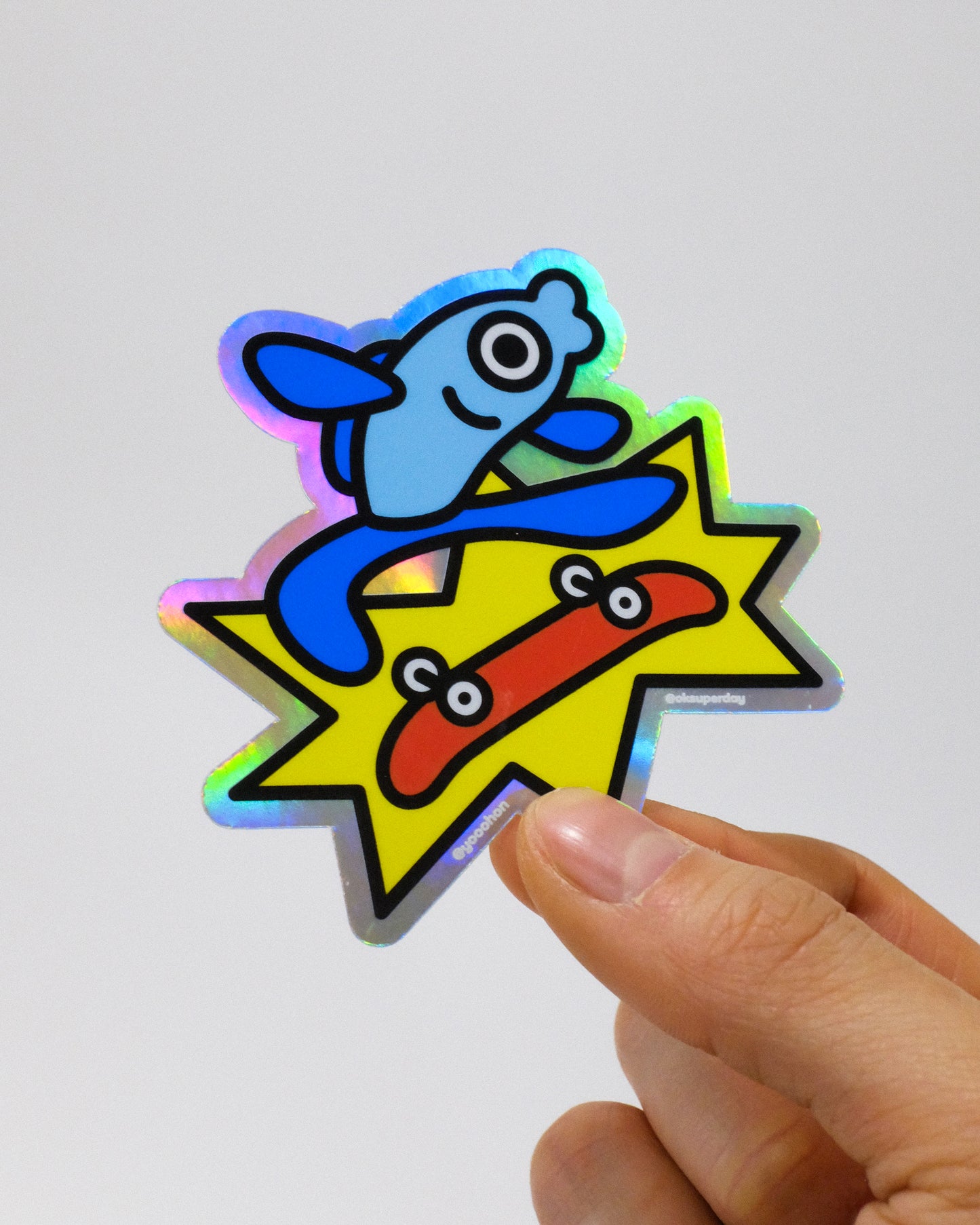MYSTERY STICKER PACK (7ct) — FISH