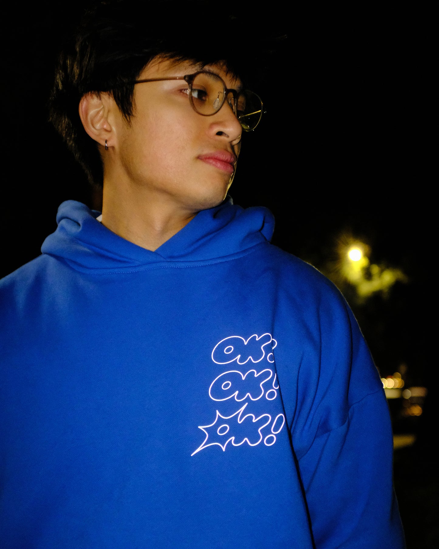 SPIKY PUFFER REFLECTIVE HOODIE