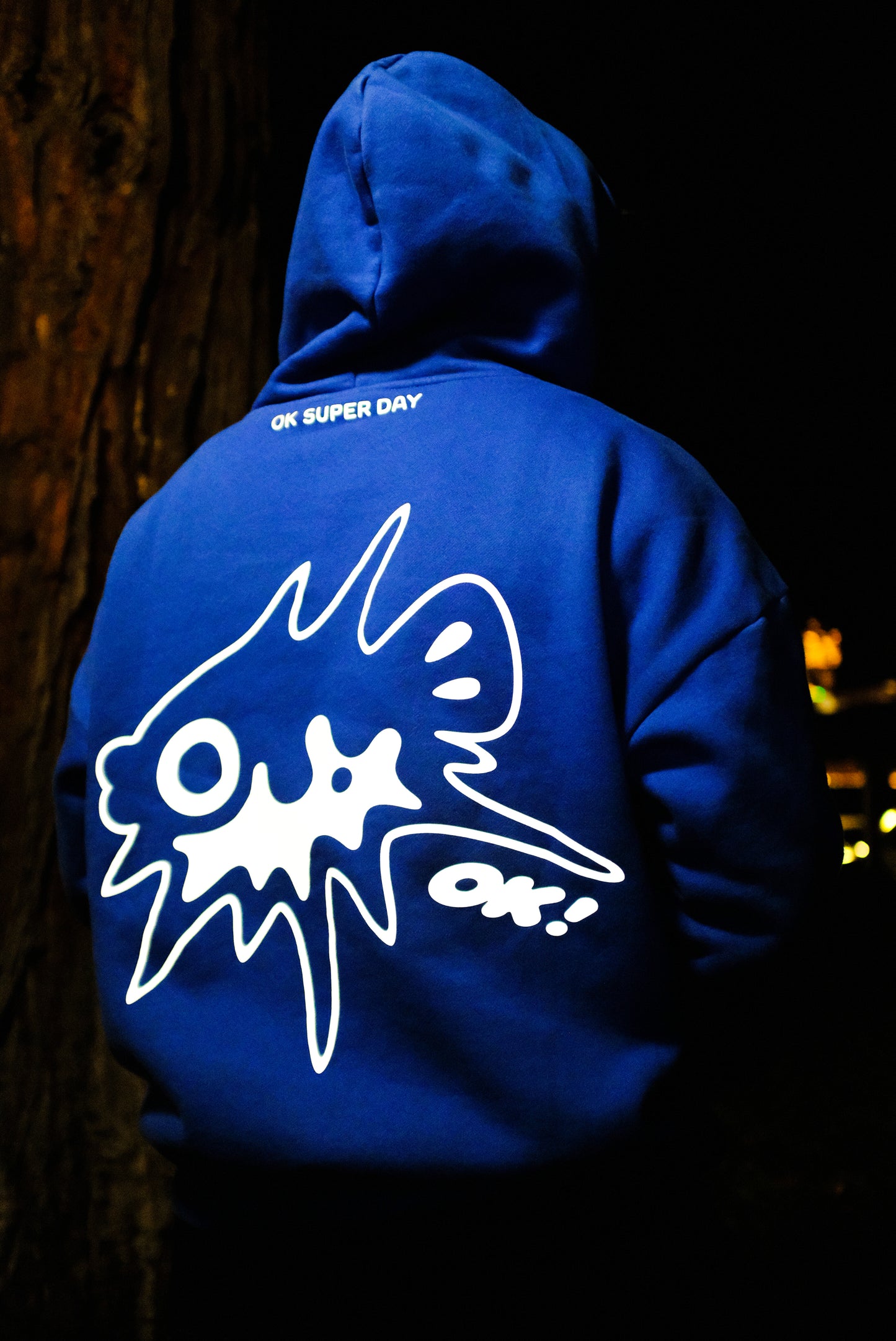 SPIKY PUFFER REFLECTIVE HOODIE