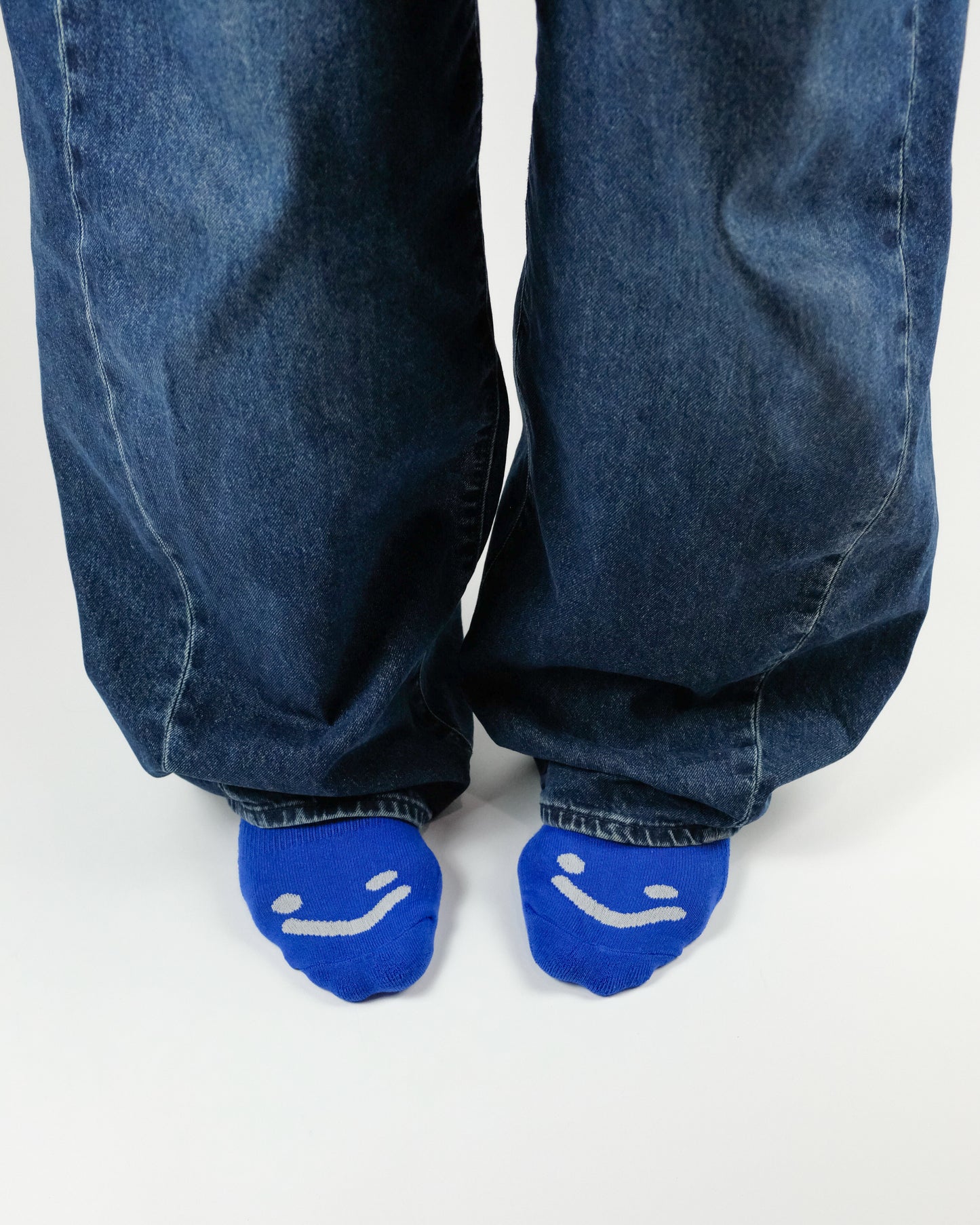 OK SMILEY SOCKS (1 PAIR)