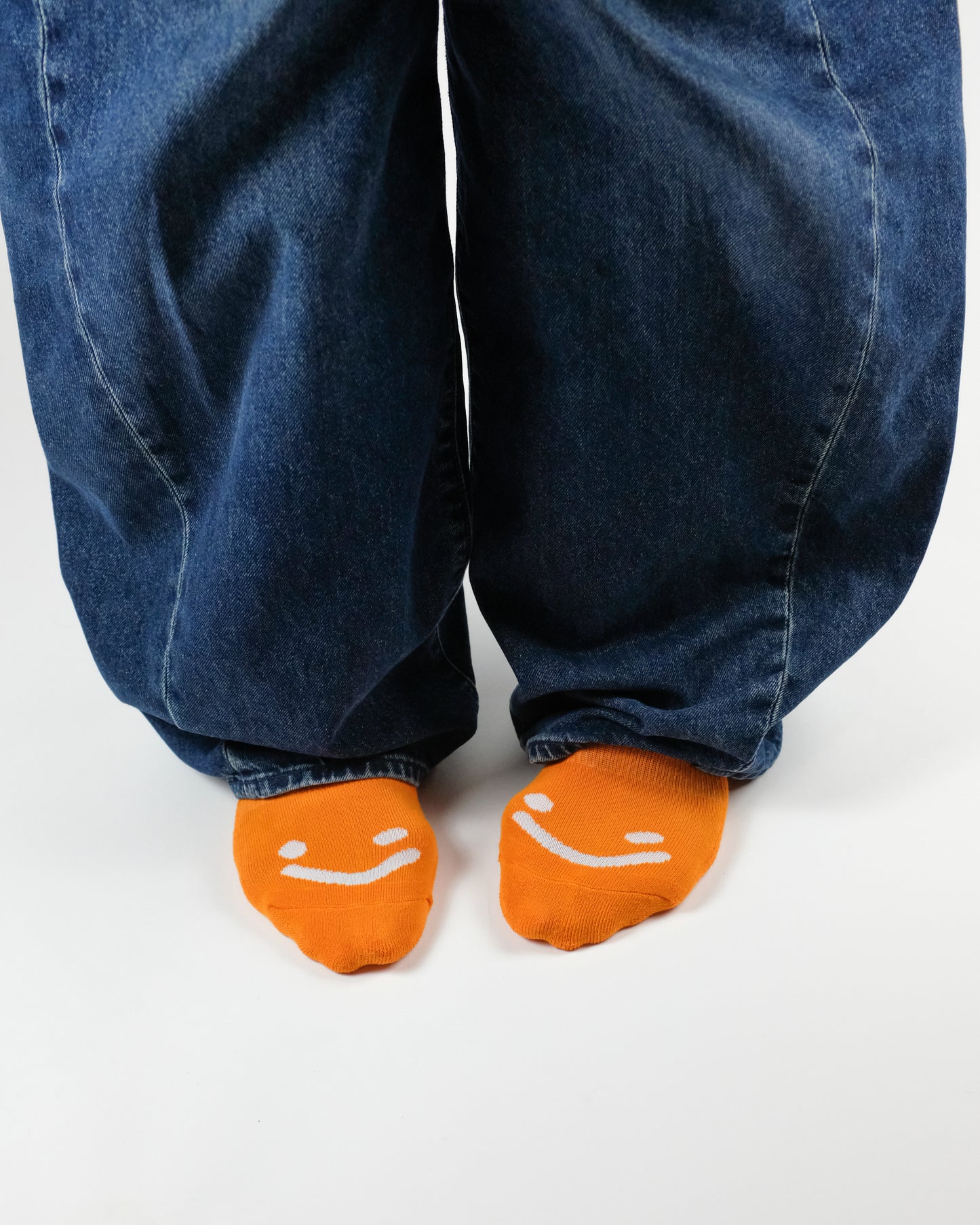 OK SMILEY SOCKS (1 PAIR)
