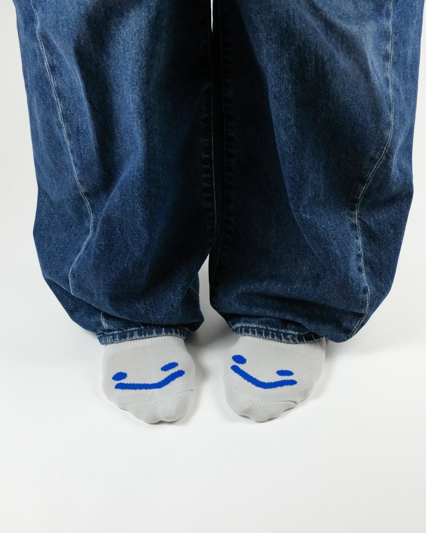OK SMILEY SOCKS (1 PAIR)