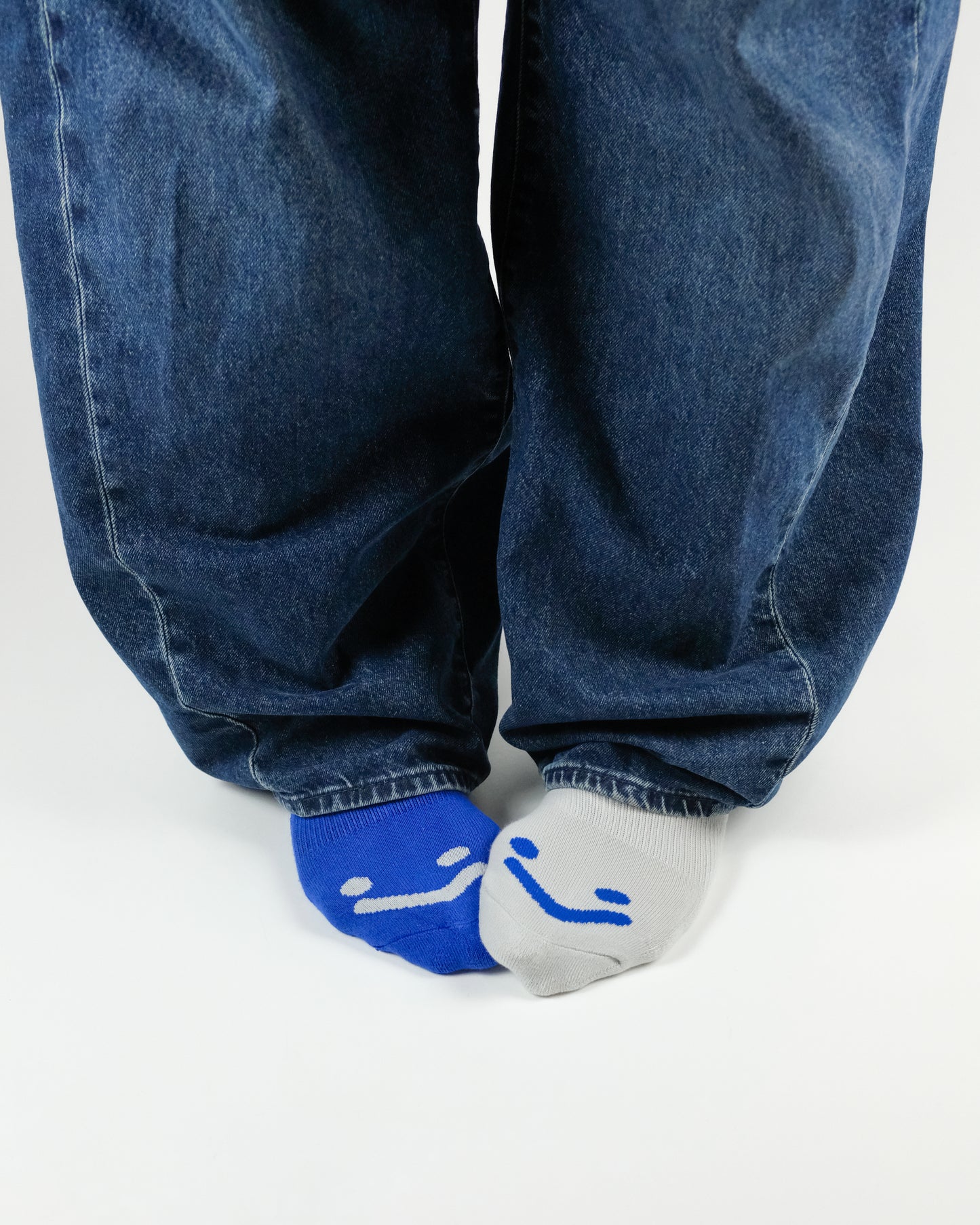 OK SMILEY SOCKS (1 PAIR)