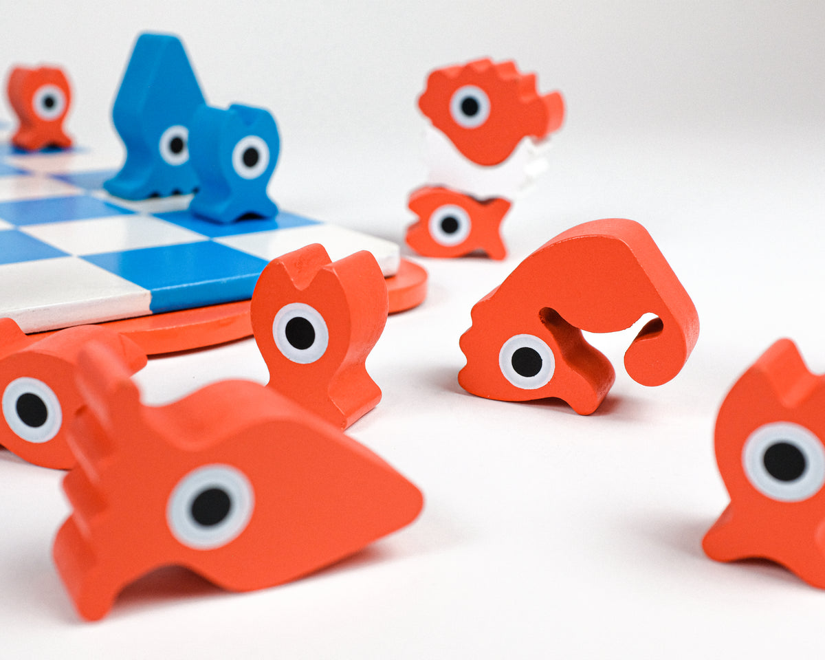 *PREORDER* FISH CHESS SET
