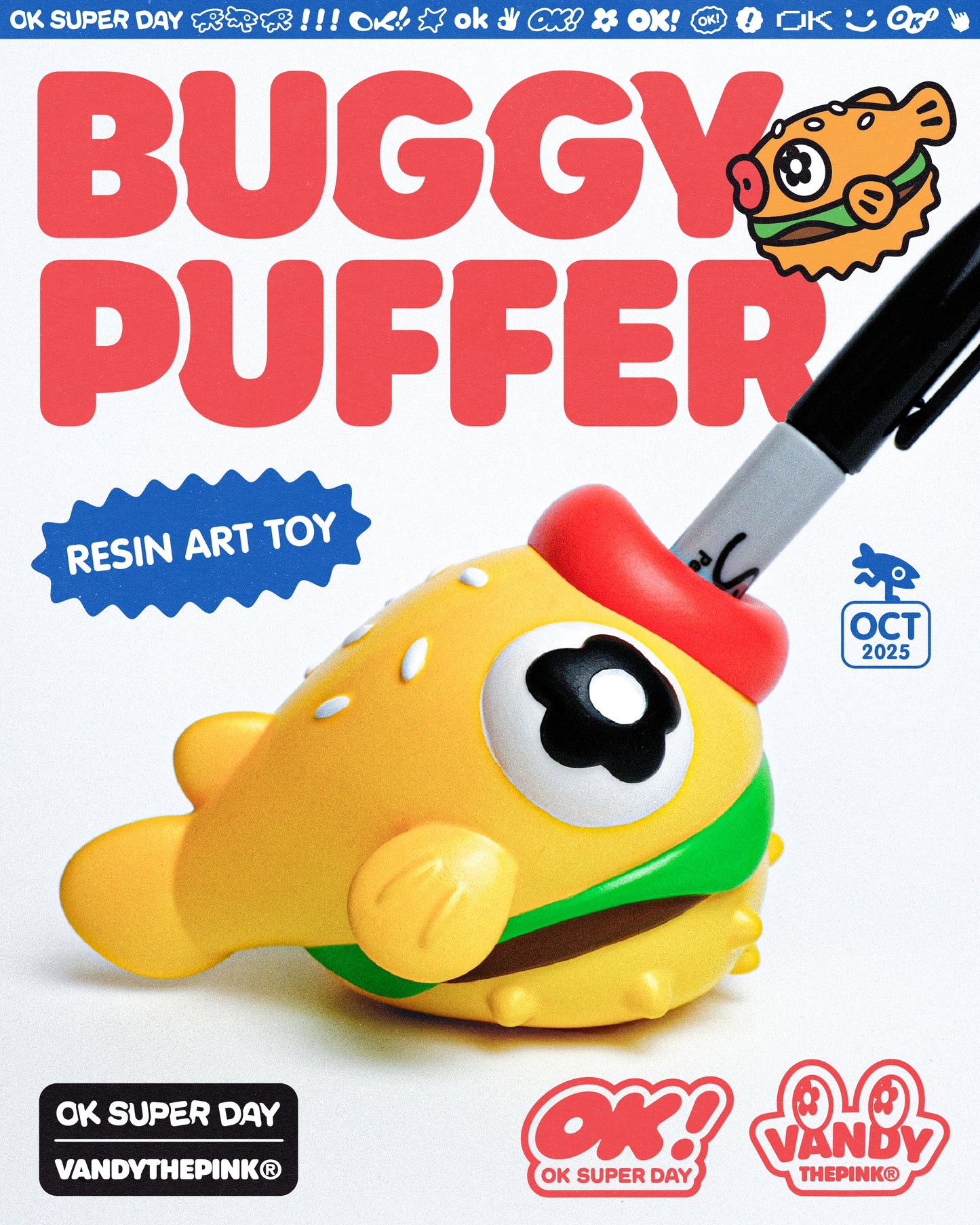 BUGGY PUFFER TOY (VANDYTHEPINK)
