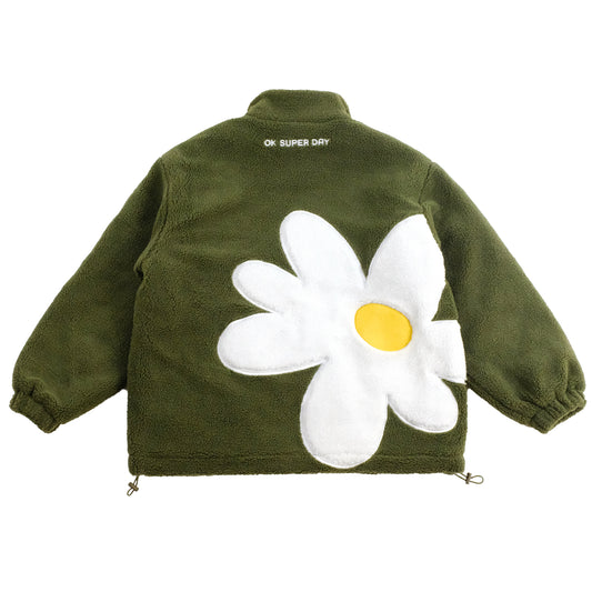 DAISY MOSS FLEECE