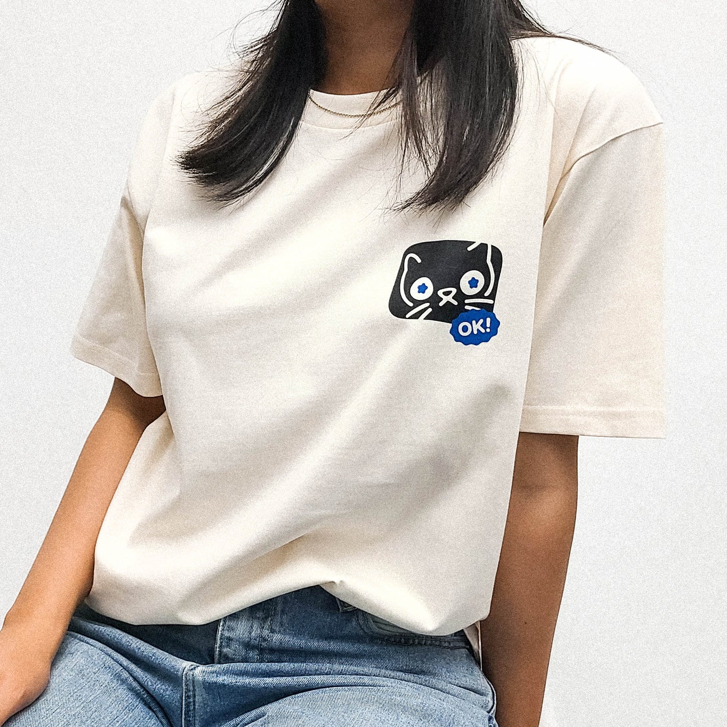 "CLEAN" CAT TEE